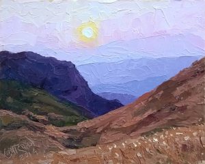 Sunset at Raigad